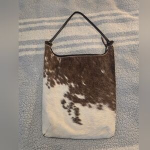 Cowhide Patterned Women's Bag